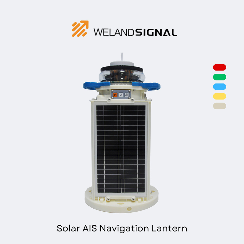 AIS60 IP68 Солнечный морской навигационный фонарь с GPS и Beidou Бесшовная глобальная интеграция, интеллектуальная навигация