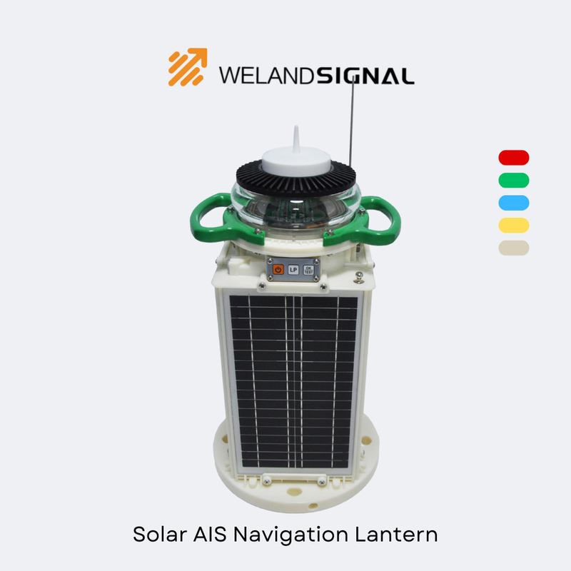 AIS60 IP68 Солнечный морской навигационный фонарь с GPS и Beidou Бесшовная глобальная интеграция, интеллектуальная навигация