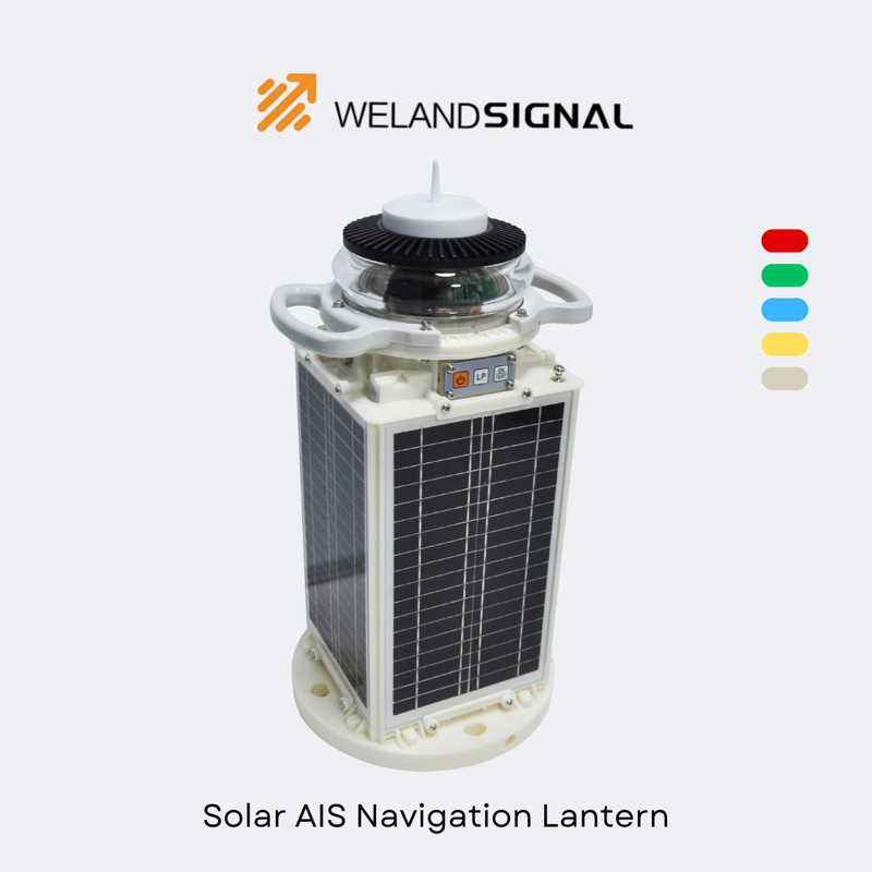AIS60 IP68 Солнечный морской навигационный фонарь с GPS и Beidou Бесшовная глобальная интеграция, интеллектуальная навигация