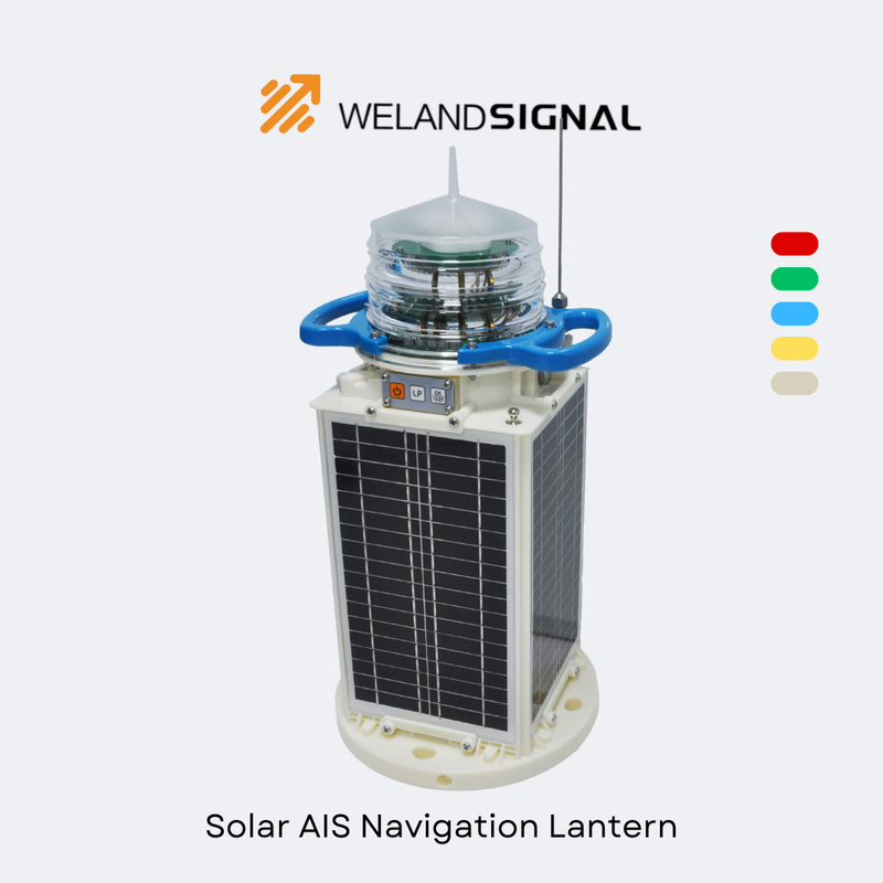 AIS60 IP68 Солнечный морской навигационный фонарь с GPS и Beidou Бесшовная глобальная интеграция, интеллектуальная навигация