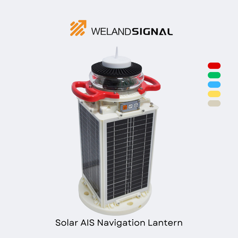 AIS60 IP68 Солнечный морской навигационный фонарь с GPS и Beidou Бесшовная глобальная интеграция, интеллектуальная навигация